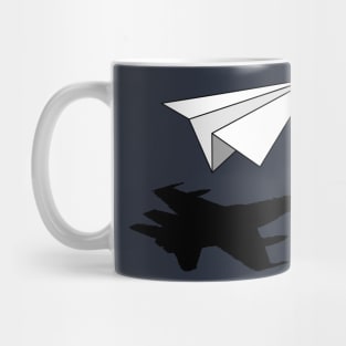 Paper Airplane Aeronautical Engineer Mug